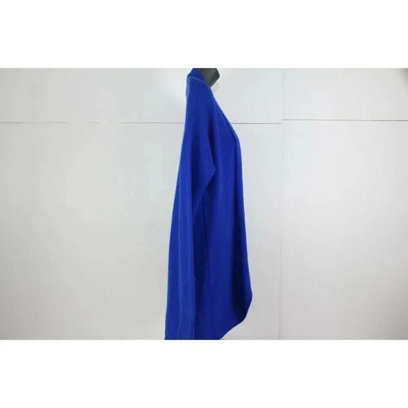 ladies Neiman Marcus blue cashmere sweater size M - Picture 3 of 6